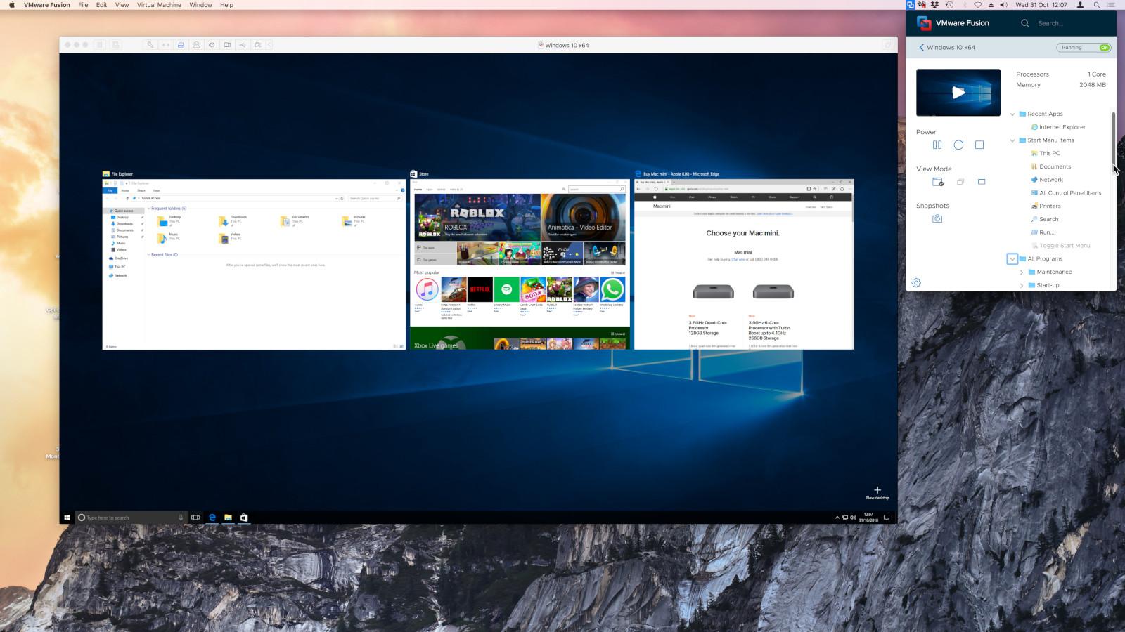 Mac os virtual desktops